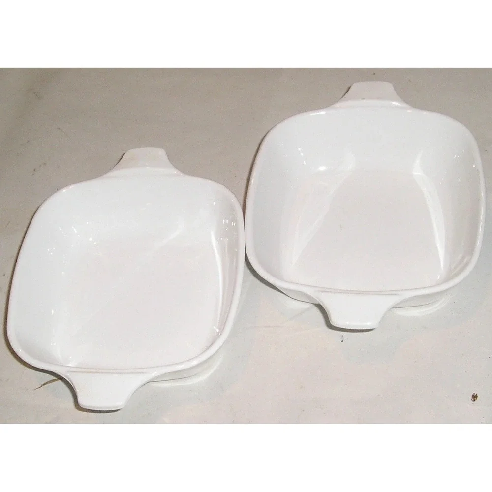 Pair Vintage CORNING WARE Blue Cornflower‎ P-41 PETITE PAN - 5